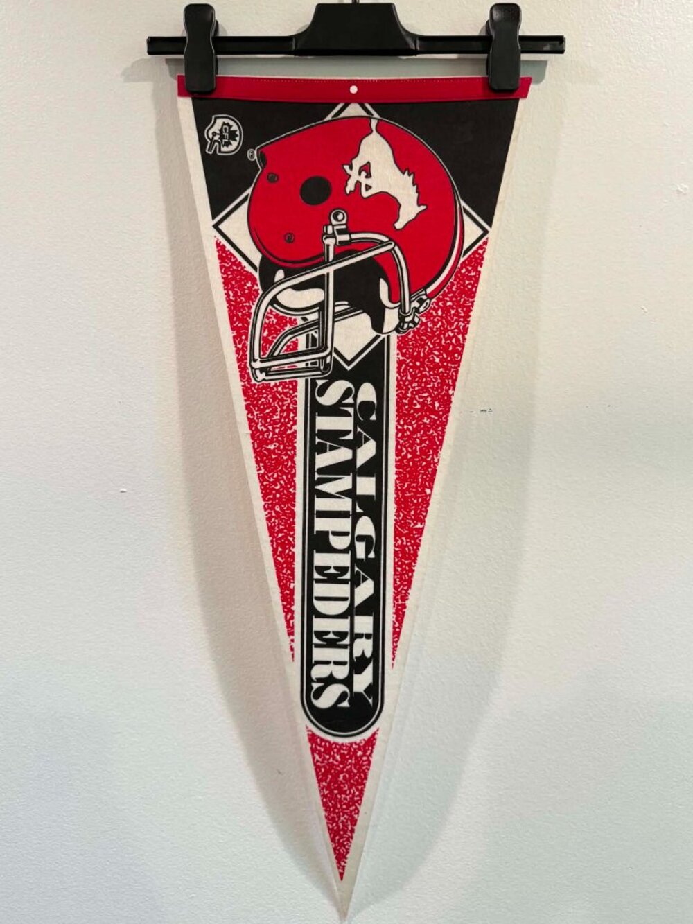 Vintage Calgary Stampeders Pennants 30 inches long